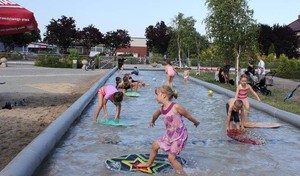 Winsun mới trò chơi thể thao <span class=keywords><strong>Inflatable</strong></span> skimboat hồ bơi nước Float hồ bơi cho trượt - Product Image 6