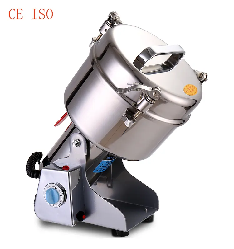 2000g stainless Steel electric powder grinder dry food all purpose grain grinder