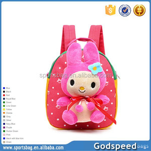 Niños 3D Jump style 2d dibujo <span class=keywords><strong>lienzo</strong></span> suave imagen de dibujos animados mochila del bolso de escuela niños mochila - Product Image 2