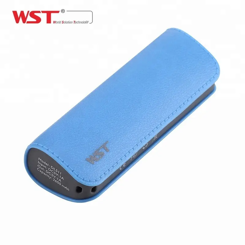 WST Mini 2600mah Power Bank Electron Accessoires de téléphone portable Cute Power Bank Lipstick de Guangzhou