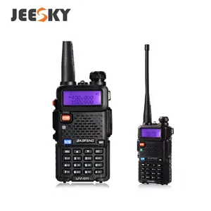 walkie talkie 4 km Suppliers-Baofeng UV5R Radio Genggam Dua Cara, UV-5R Walkie Talkie 5W