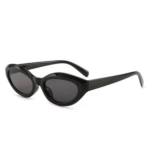 12434 Superhot Eyewear 2018 Kecil Retro Vintage Berjemur Kacamata Plastik Murah Putih Oval Kacamata Surya - Product Image 2