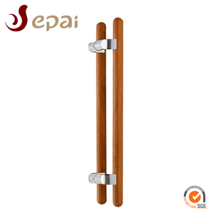 Esterno in legno massello porta d'ingresso speciale pull handle - Product Image 5