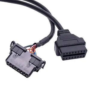 OBD2 Splitter Y Cabo Substituição Para KIA Para Mazda Ferramenta de Diagnóstico Snap-in OBD Scanner Leitor de Código Adaptador