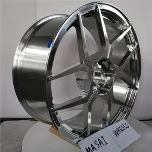 qingdao masai monoblock polish 17 18 19 20 21 22 inch shipping container alloy car wheels