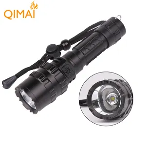 Flash USB Rechargeable Waterproof Handle Flash Light Self-defense Torch LED Tactical Flashlight