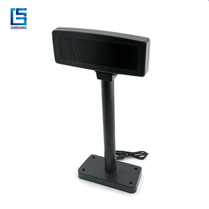Green or blue optional characters with switch ON/OFF VFD customer pole display - Product Image 3