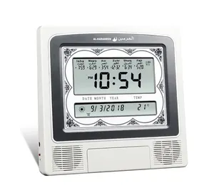 HA-4012 alarme azan alfajr azan relógio de oração muçulmano relógio de parede