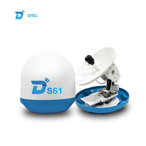 Ditel S61 63cm antena de satélite <span class=keywords><strong>marina</strong></span> de la TV al aire libre de la banda del ku de 3 ejes - Product Image 1