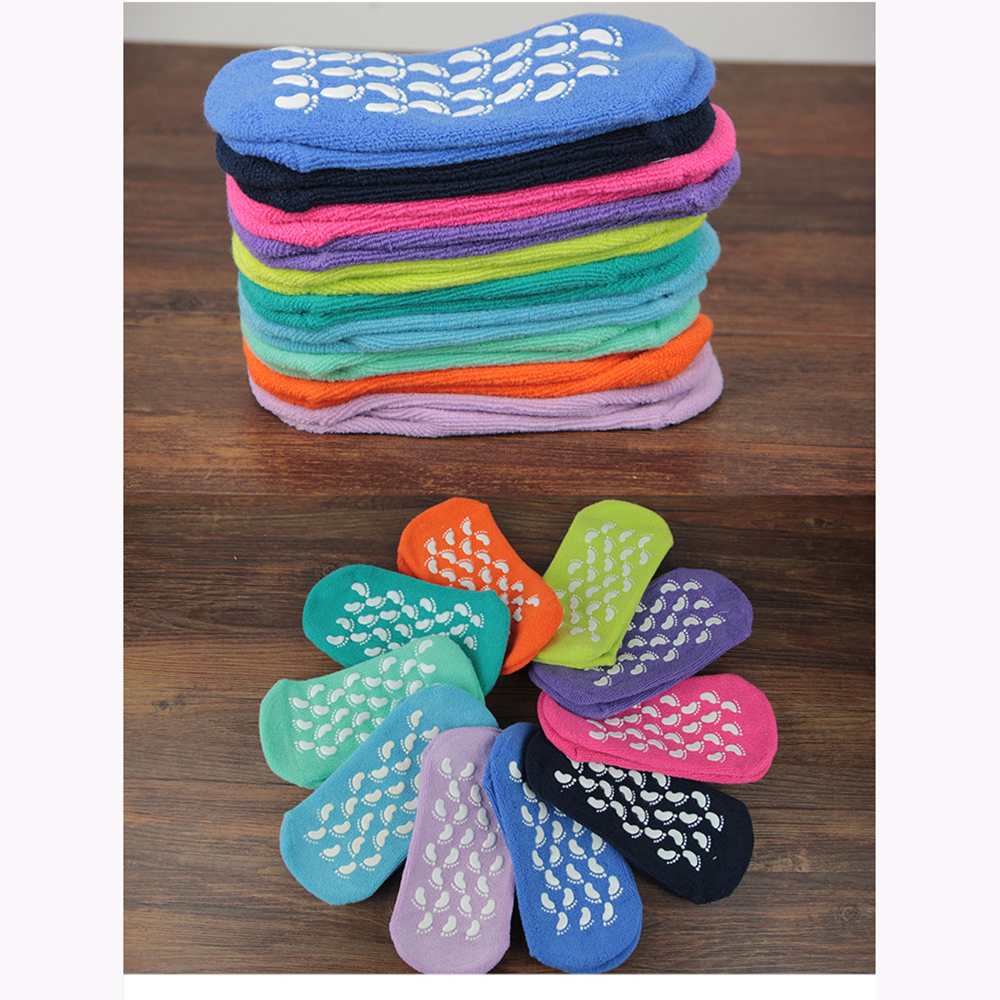 2017 Moisturizing Beauty Lavender Spa Gel Socks For Skin Care, Anti-Dry and Exfoliating best healthy Colors Essential Oil Women