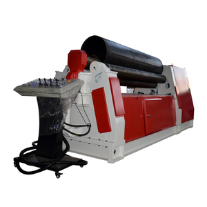 Machine de formage à rouleaux hydraulique W12 haute précision à 4 rouleaux pour tôles d'acier inoxydable avec fonction de pré-pliage - Product Image 1
