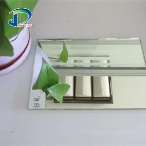 Folha de vidro espelhada de prata 2440*1830, grande, barata, 3mm 4mm 5mm, vidro de espelho