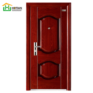 <span class=keywords><strong>Puerta</strong></span> de Entrada Principal de Diseño Moderno, Puertas de Acero Americanas Antirrobo, <span class=keywords><strong>Puerta</strong></span> Metálica Interior y Exterior a Precio Económico - Product Image 4
