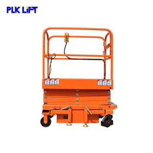 Penjualan Langsung Pabrik 3m 3.9m 4.8m Mini Semi Electric <span class=keywords><strong>Scissor</strong></span> Lifter Human <span class=keywords><strong>Lift</strong></span> - Product Image 5