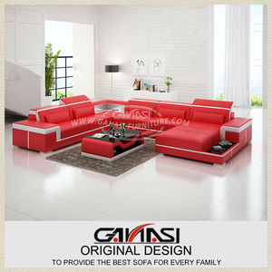 Juego de Sofás de Cuero Royal, Muebles para Arabia Saudita, Muebles Antiguos al por Mayor - Product Image 2