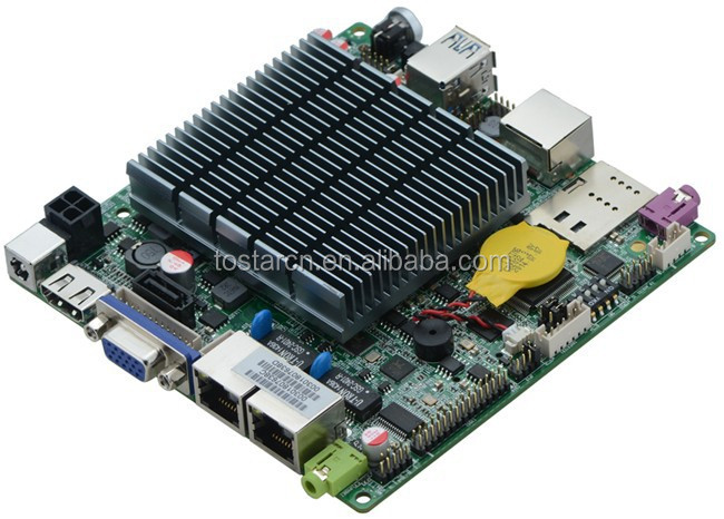 J1900 Материнская Плата процессора, Dual Lan Плата Bay trail Питания ПОСТОЯННОГО ТОКА, Мини-PCIE