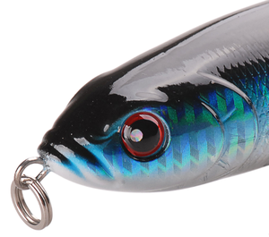 Noebby 145g Mồi Câu Cá Biển mồi câu cá bass lerrue bút chì Mồi câu cá nước mặn với lưỡi câu treble đúc dài - Product Image 1