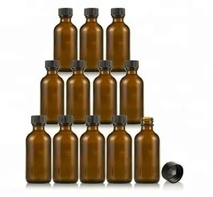 Groothandel 5Ml/15Ml/30Ml/50Ml/100Ml Amber Glazen Fles Met Schroefdop Voor Medische En Industriële Gebruik Reagensfles