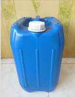 Baril plastique de haute qualité 50 m, tambour en plastique chimique, 200 Litre, haut ouvert HDPE, bleu