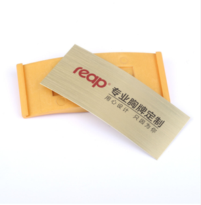 Gặt hái Tên doanh nghiệp tag/ID huy hiệu cá nhân-Laser khắc, sao lưu từ Trống Loại Tên huy hiệu - Product Image 3