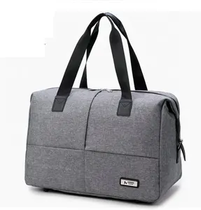 Bolsa de viagem para bagagem, bolsa de viagem de fim de semana, duffel, impermeável, de lona, com bagagem para cabine