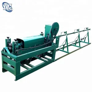 Full automatic wire 교정 및 cutting machine by cylinder