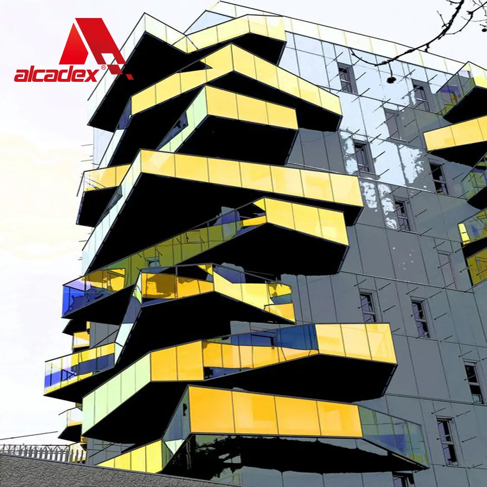 ACP ACM Trung Quốc Nhà Cung Cấp Bên Ngoài Tường Trang Trí 15 Năm Bảo Hành Nhôm Composite Panel Vật Liệu Nhựa