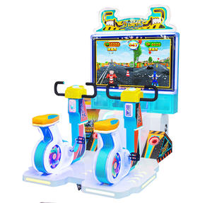 Macchina del gioco di divertimento della galleria di corsa del ragazzo della bicicletta del videogioco di sport della galleria a gettoni <span class=keywords><strong>per</strong></span> il negozio di giochi - Product Image 3