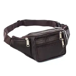 brand hot-sale fashionable designer water proof fashion 2024 pu leather waist bags for men