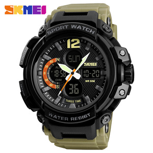 SKMEI Orologi Sportivi di Alta Gamma, Orologi Analogici al Quarzo Digitali da Uomo, Impermeabili, Orologio Maschile 1343 Relogio Masculino XFCS - Product Image 1