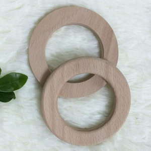 <span class=keywords><strong>Anneau</strong></span> de <span class=keywords><strong>dentition</strong></span> pour bébé en <span class=keywords><strong>bois</strong></span> plat non fini, <span class=keywords><strong>anneau</strong></span> en <span class=keywords><strong>bois</strong></span> de hêtre biologique non nocif - Product Image 3