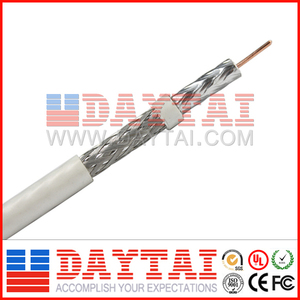 Color blanco RG6 Cable Coaxial CCTV CATV <span class=keywords><strong>MATV</strong></span> - Product Image 1