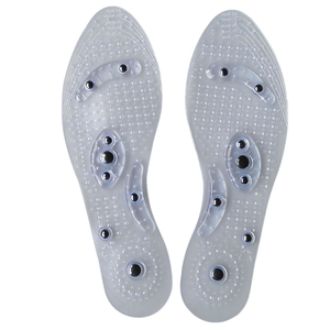 Piede tagliabile all'ingrosso della fabbrica assistenza sanitaria plantare traspirante PVC terapia di agopuntura massaggio soletta magnetica piedi piatti - Product Image 2