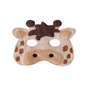 7pcs Creative Cartoon Animal Series Party Masks For Kids Cute