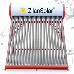 Solar water heater for bathroom