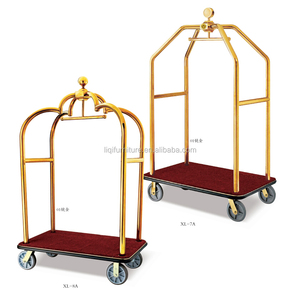 Chariot à bagages de l'aéroport en métal avec deux ou quatre roues - Product Image 5