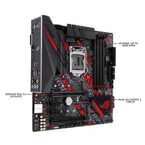 Tarjeta Madre Usada A.SUS ROG STRIX B360-G GAMING con Intel LGA 1151, Compatible con Intel Core de 9.ª/8.ª Generación, Pentium Gold y Celeron - Product Image 3