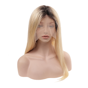 Perruque cheveux lisses brésiliens indiens/remy — ali queen hair, perruques à cuticules alignées, ondulées, brésiliennes, péruviennes, blondes 613 - Product Image 5