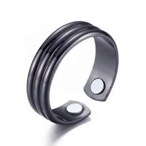 MECYLIFE 热卖糖尿病首饰戒指可调能源时尚磁性戒指