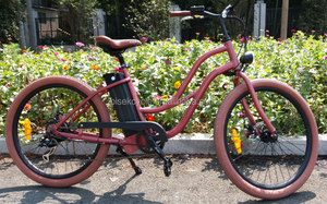 EN15194 <span class=keywords><strong>mujeres</strong></span> playa crucero bicicletas eléctricas empuje para uso de arena - Product Image 3