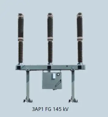 Disjoncteur haute tension, pour citroën 3AP1-FI 72,5 kv, disjoncteur série SF6