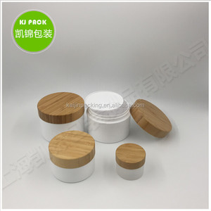 Envases cosméticos 15g 20g 30g 50g 100g 150g 200g 250g tarro de crema con tapa de bambú - Product Image 2