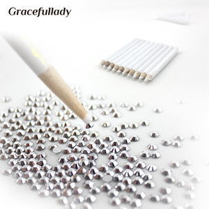 Useful Non Hot Fix <strong>Rhinestone</strong> Picking Diamond <strong>Rhinestone</strong> <strong>Applicator</strong> Tweezers Pencil Picker <strong>Rhinestone</strong> <strong>Machine</strong> for Clothing - Product Image 4