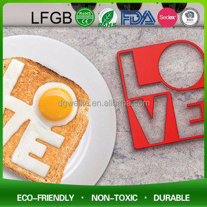 L'amour Commence Dans Le <span class=keywords><strong>Petit</strong></span> <span class=keywords><strong>Déjeuner</strong></span> Silicone Oeufs Pancake Cookie Anneau/Oeuf Ancien - Product Image 6