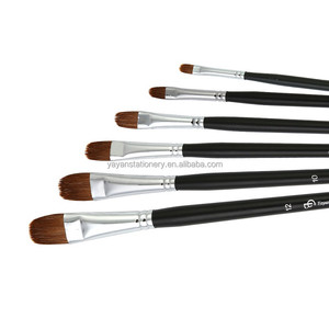 Di alta Qualità Nocciola Red Sable (donnola) Olio Artista <span class=keywords><strong>Pennello</strong></span> <span class=keywords><strong>Set</strong></span> per la Pittura - Product Image 2