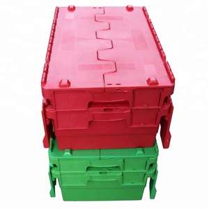 QS heavy duty <strong>large</strong> <strong>plastic</strong> <strong>box</strong> moving crates - Product Image 2