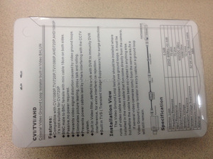 HD CVI TVI AHD Coaxial Video <strong>Ground</strong> <strong>Loop</strong> <strong>Isolator</strong> for Cctv Security System - Product Image 4