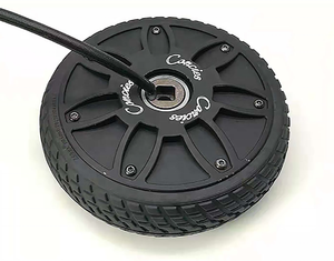 6.5 אינץ 24V 36V 48V כל terrian חשמלי גלגל רכזת מנוע לרובוט/AGV/כיסא גלגלים ולוגיסטיקה מסוע - Product Image 2