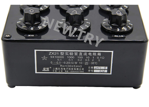 Resistencia Rotatoria de Década Variable Gelsonlab HSPE104, Resistencia Ajustable de Precisión CC, Interruptor de Perilla para Laboratorio, de 0.1R a 111.1110MR - Product Image 4