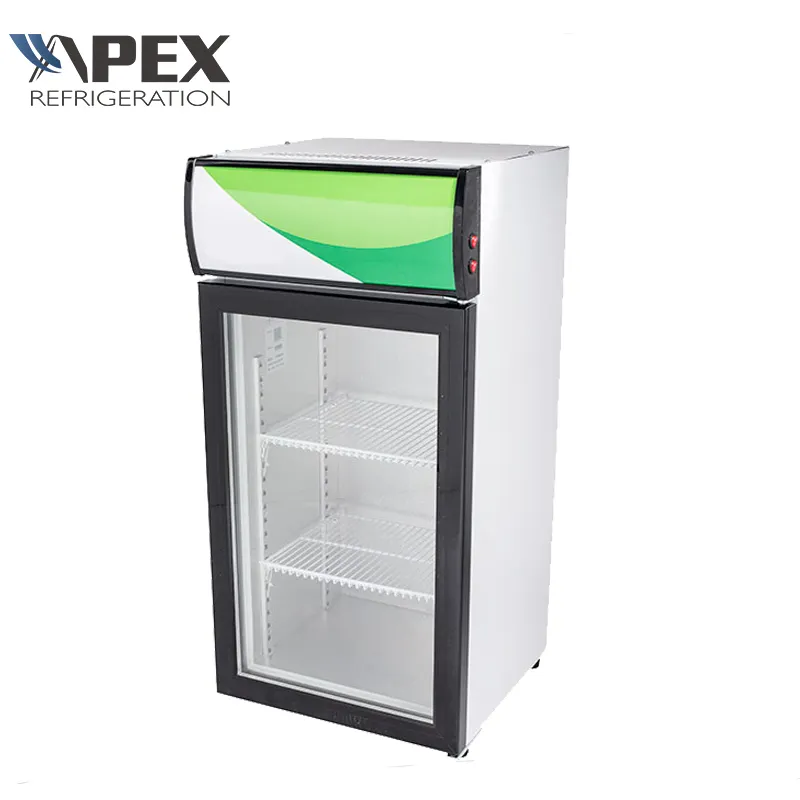 CE ROHS ETL 상업 미니 아이스크림 냉동고 카운터 최고 상업 냉장고